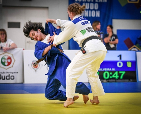 Cadet Judoka Chloe Link Coimbra Cadet European Cup 2022