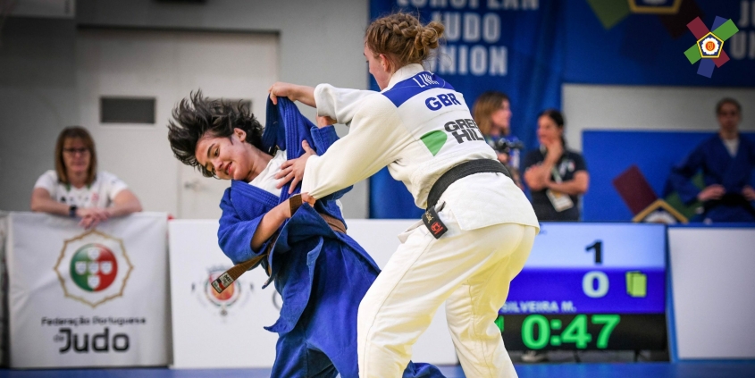 Cadet Judoka Chloe Link Coimbra Cadet European Cup 2022