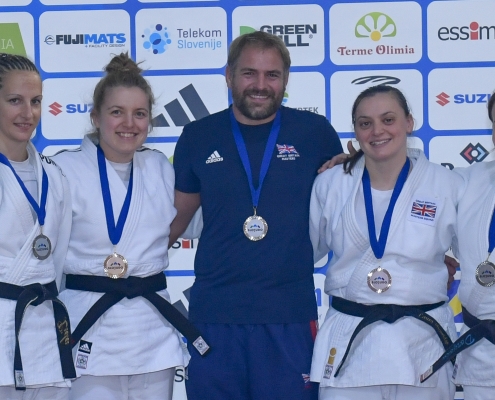 GB Judo F30 team silver