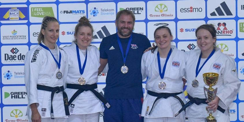 GB Judo F30 team silver